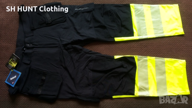 BEKKEN & STROM Lillehammer Work Stretch Pants Signal размер 5-6XL работен еластичен панталон W4-68