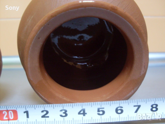 Стар български керамичен съд с маркировка., снимка 14 - Антикварни и старинни предмети - 53663335