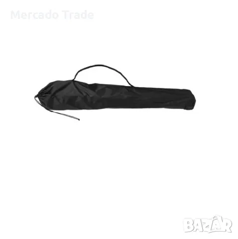 Сгъваем къмпинг стол Mercado Trade, С калъф, Сив-Черен, снимка 4 - Столове - 49665963