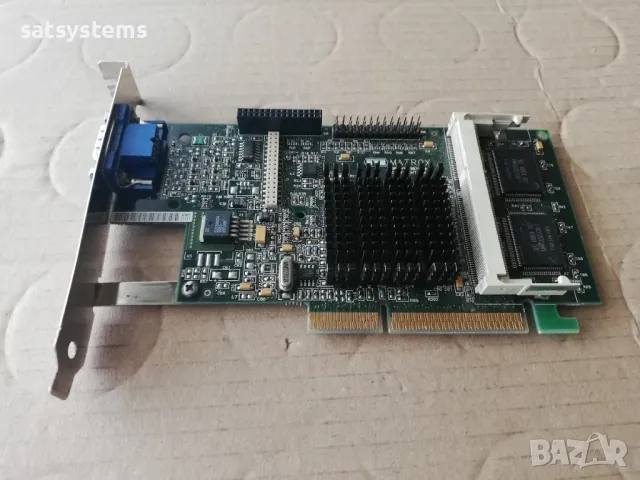 Видео карта Matrox MGA G2+DMILN/8/IBM 8MB AGP, снимка 5 - Видеокарти - 48095733