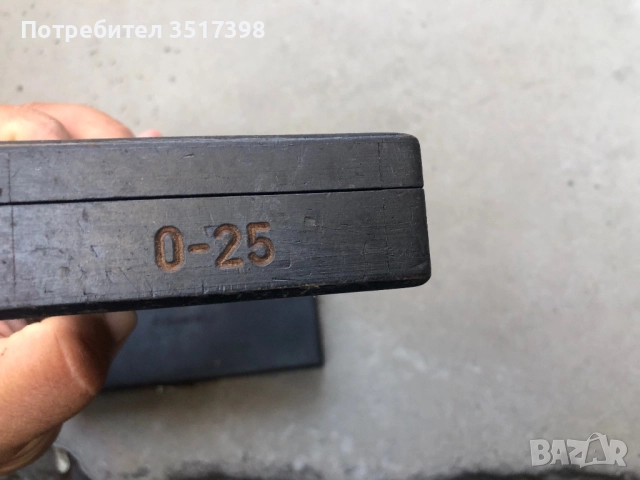 Микрометър , снимка 4 - Други инструменти - 51530474