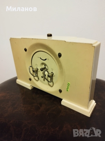 Стар анимиран будилник, настолен часовник, снимка 5 - Антикварни и старинни предмети - 52673923