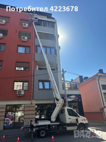 Автовишка под наем / Вишка под наем 22 метра. Град Стара Загора. Услуги с Автовишка / Услуги с Вишка, снимка 3 - Други услуги - 49252104