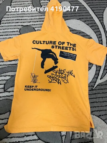 Детска тениска с качулка , снимка 2 - Детски тениски и потници - 50275253