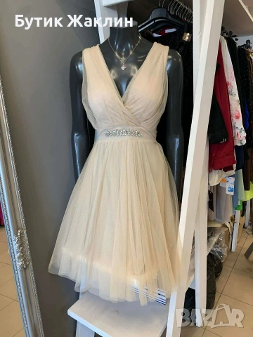 Дамска елегантна рокля , снимка 5 - Рокли - 53989999