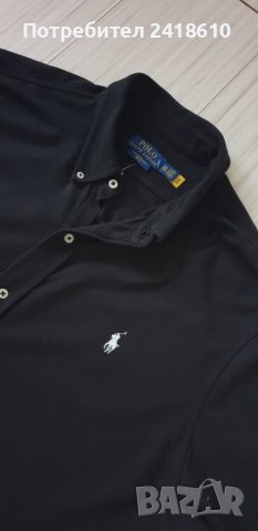 POLO Ralph Lauren FeatherWeight Mesh Pique Cotton Mens Size 2XL НОВО! ОРИГИНАЛ! Мъжка Риза!, снимка 5 - Ризи - 45734035