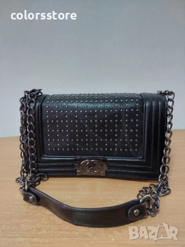 Луксозна Черна чанта/VL71Z, снимка 4 - Чанти - 42813569