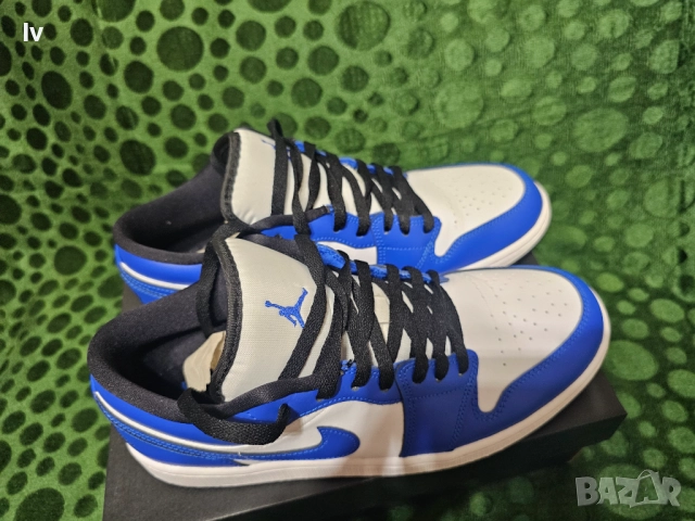 Мъжки кецове Nike Air Jordan 1 Low, снимка 4 - Кецове - 52355764