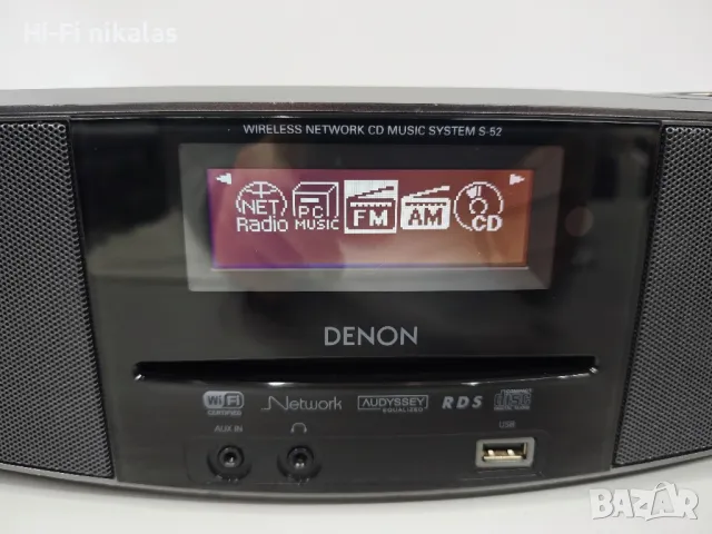 стерео усилвател ресийвър RDS USB CD player DENON S-52, снимка 4 - Ресийвъри, усилватели, смесителни пултове - 49660825
