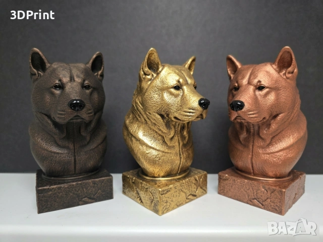 Акита статуетки, снимка 4 - Акита - 53856647