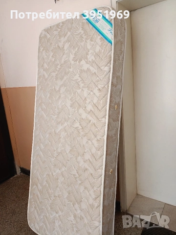 единичен двулицев матрак 90 см , снимка 3 - Матраци - 53778359
