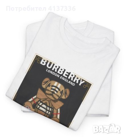 Burrbery елегантна тениска, снимка 4 - Тениски - 46366902