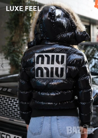Дамско Зимно Яке ⚜️ MIU MIU , снимка 3 - Якета - 52541076