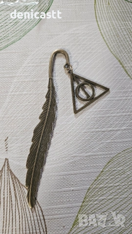 метални книгоразделители Хари Потър, снимка 2 - Други - 54186342