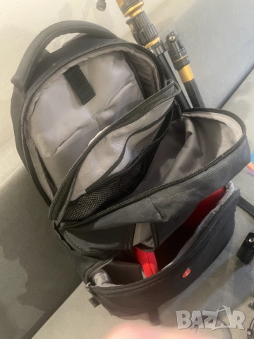 Manfrotto Advanced Active I backpack раница чанта за фотоапарат обективи фото DSLR камера лаптоп, снимка 5 - Чанти, стативи, аксесоари - 53637649