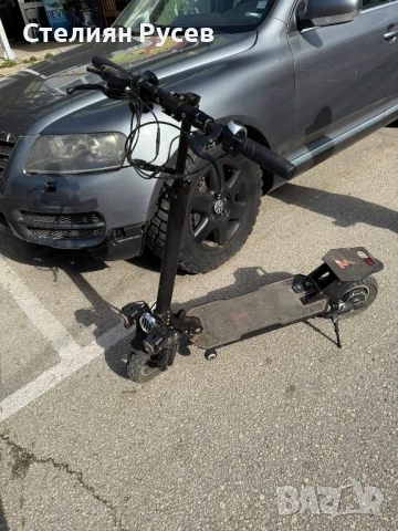  021011 тротинетка нова цена 440лв ли 224,97евро на 490км пробег , с 2 ключа и имобилайзер купена ав, снимка 5 - Други спортове - 51972409