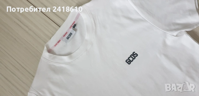 GCDS Milano Cotton Mens Size S НОВО! ОРИГИНАЛНА Мъжка Тениска!, снимка 15 - Тениски - 53917848