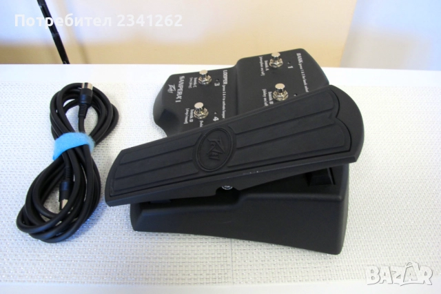 150 ЛВ  Peavey Sanpera I – Volume/Wah/Looper/Pitch Shifter expression крачен педал, снимка 5 - Китари - 52106025