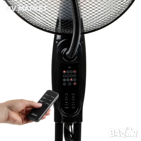 Вентилатор с водна мъгла 16'', 75W, LED, дист. упр-е, снимка 5 - Вентилатори - 53879205