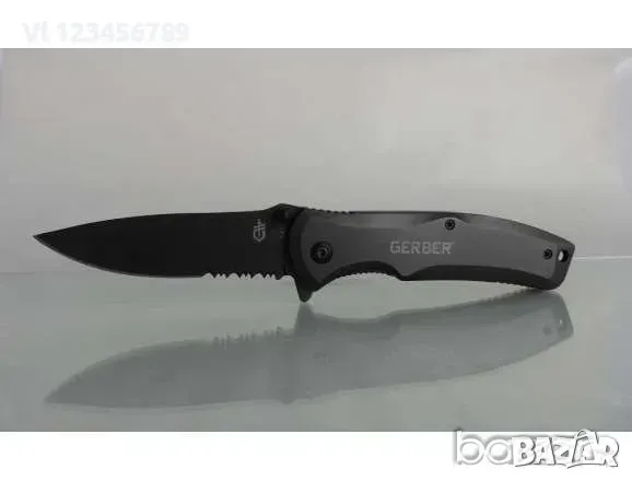 Нож Gerber 85 х 196 полу-автоматичен-2 модела, снимка 7 - Ножове - 49039633