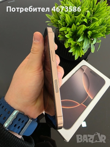 Най-ниска цена на пазара! iPhone 16 Pro 128GB 100% battery– отличен, с, снимка 4 - Apple iPhone - 52920472
