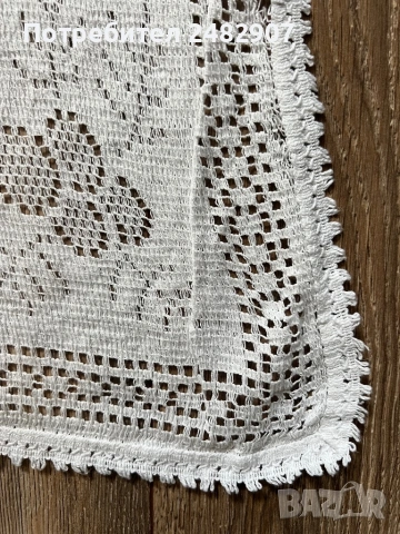 Малка дантелена покривка, снимка 9 - Покривки за маси - 53400891