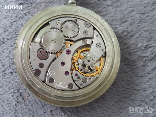 Джобен часовник Молния Сказь об Урале , снимка 4 - Антикварни и старинни предмети - 52799366