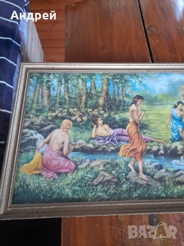 Стара картина #24, снимка 2 - Картини - 53889519