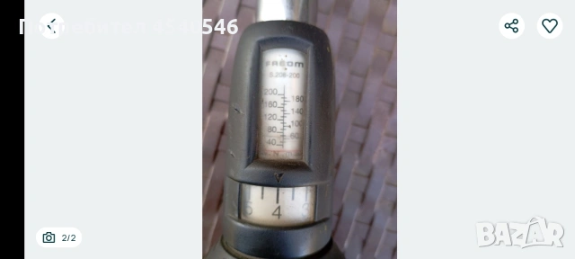 Facom 40-200 nm динамометричен ключ, снимка 2 - Ключове - 54280594