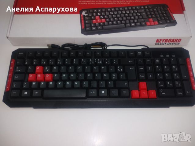 Мултимедийна клавиатура за игри/офис. USB клавиатура KL-669, снимка 2 - Друга електроника - 45837148