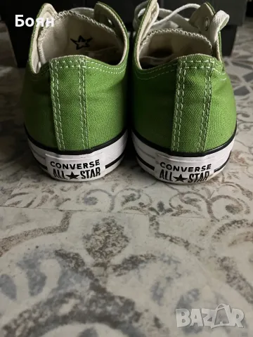 Converse кецове / обувки оригинални зелени, UNISEX, 42EU, нови, снимка 4 - Кецове - 48171811