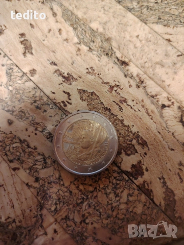 Рядка юбилейна евро монета, снимка 2 - Нумизматика и бонистика - 53918067