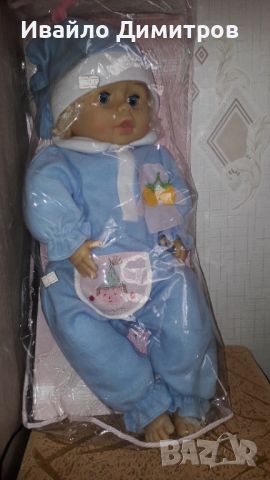 Бебешка кукла/момче/ , снимка 1 - Детски колички - 45719234