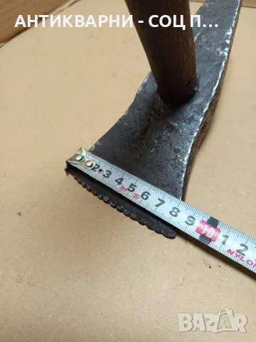 Соц Стар Ръчно Кован Каменоделски Чук Тегло 1.300кг., снимка 11 - Антикварни и старинни предмети - 50436420