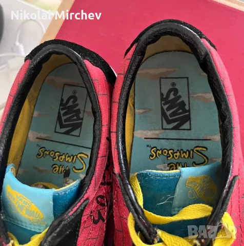 Vans x simpsons  37 номер , снимка 4 - Детски гуменки - 46936761