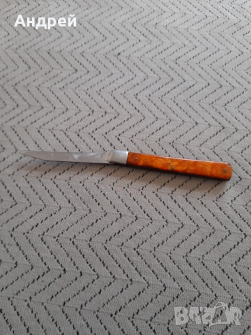 Стар джобен нож,ножче,ножка #170, снимка 4 - Други ценни предмети - 53025212