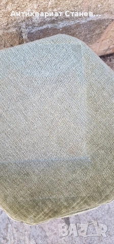 Винтидж дървена табуретка , снимка 7 - Дивани и мека мебел - 52553980