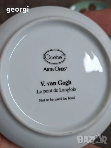декоративни порцеланови чинийки Goebel  26/4, снимка 10 - Декорация за дома - 50826858