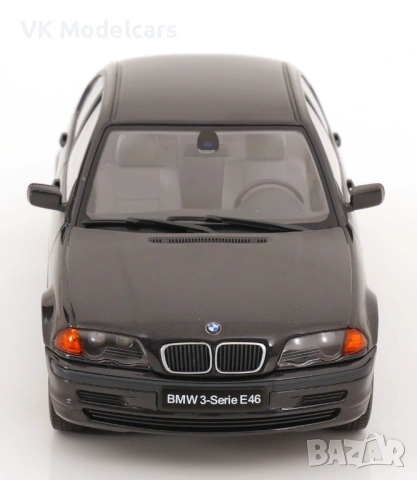 1999 BMW 3-series E46 sedan black 1:18 KK Scale, снимка 2 - Колекции - 53172479