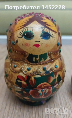 Матрйошки комплект 5 броя за ценители , снимка 3 - Антикварни и старинни предмети - 54151291