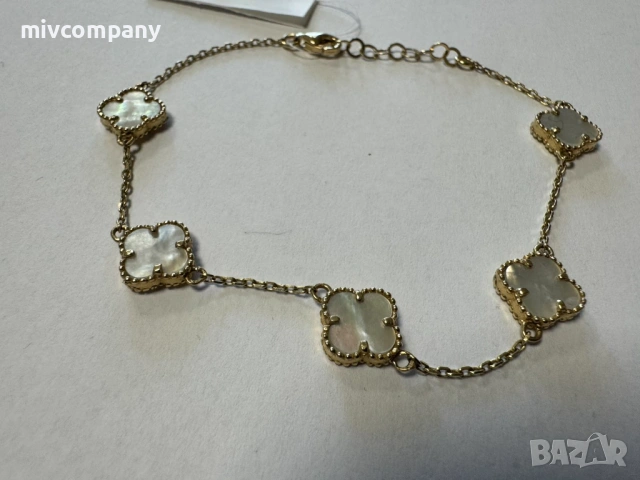 Златна Гривна 4.08гр 19см, снимка 5 - Гривни - 53654923