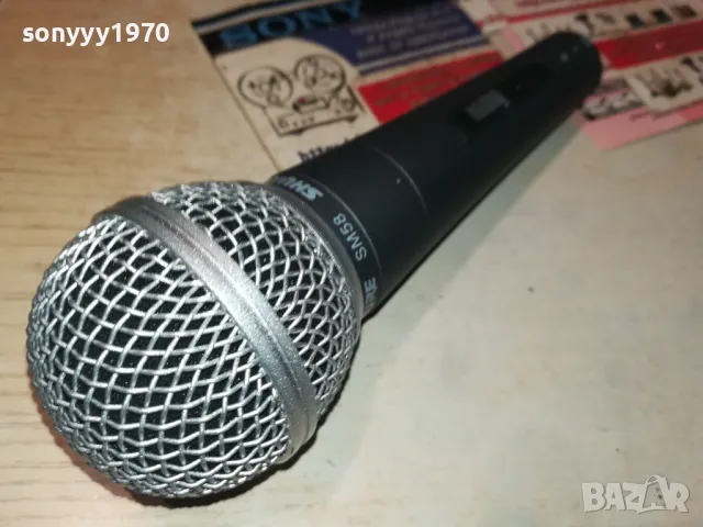 SHURE SM58 3008240837, снимка 5 - Микрофони - 47070332