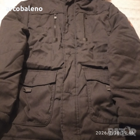 Ликвидация! Мъжка зимна парка - Доставка 24 часа , снимка 4 - Якета - 39904935