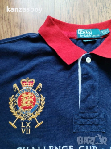 polo ralph lauren - мъжка винтидж тениска 2ХЛ , снимка 3 - Тениски - 54078084