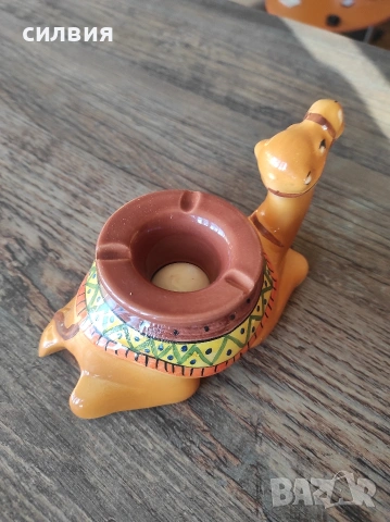 пепелник с форма на камила , снимка 5 - Декорация за дома - 39844984