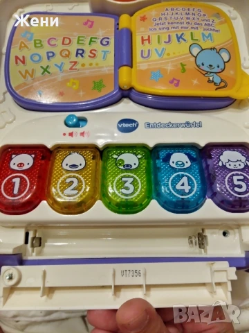 VTech Бебешки занимателен/образователен музикален куб и музикален паяк , снимка 9 - Музикални играчки - 51210126