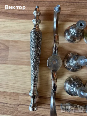 Голям масивен уникален свещник, снимка 8 - Други - 49960748