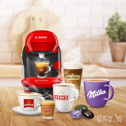 Кафе машина Bosch Tassimo Style TAS1103, снимка 3 - Кафемашини - 53708359