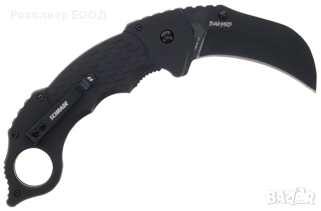 Сгъваем нож Schrade Boneyard Karambit 1182502, снимка 2 - Ножове - 45024362