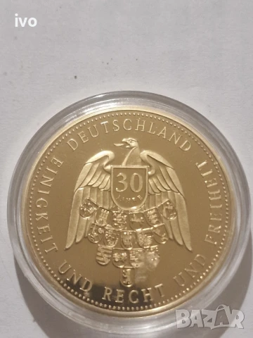немска юбилейна монета, снимка 9 - Нумизматика и бонистика - 51219929